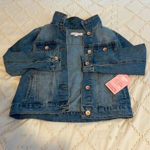 CISONO *WITH TAGS* kids Jean jacket. Size 12 girls
